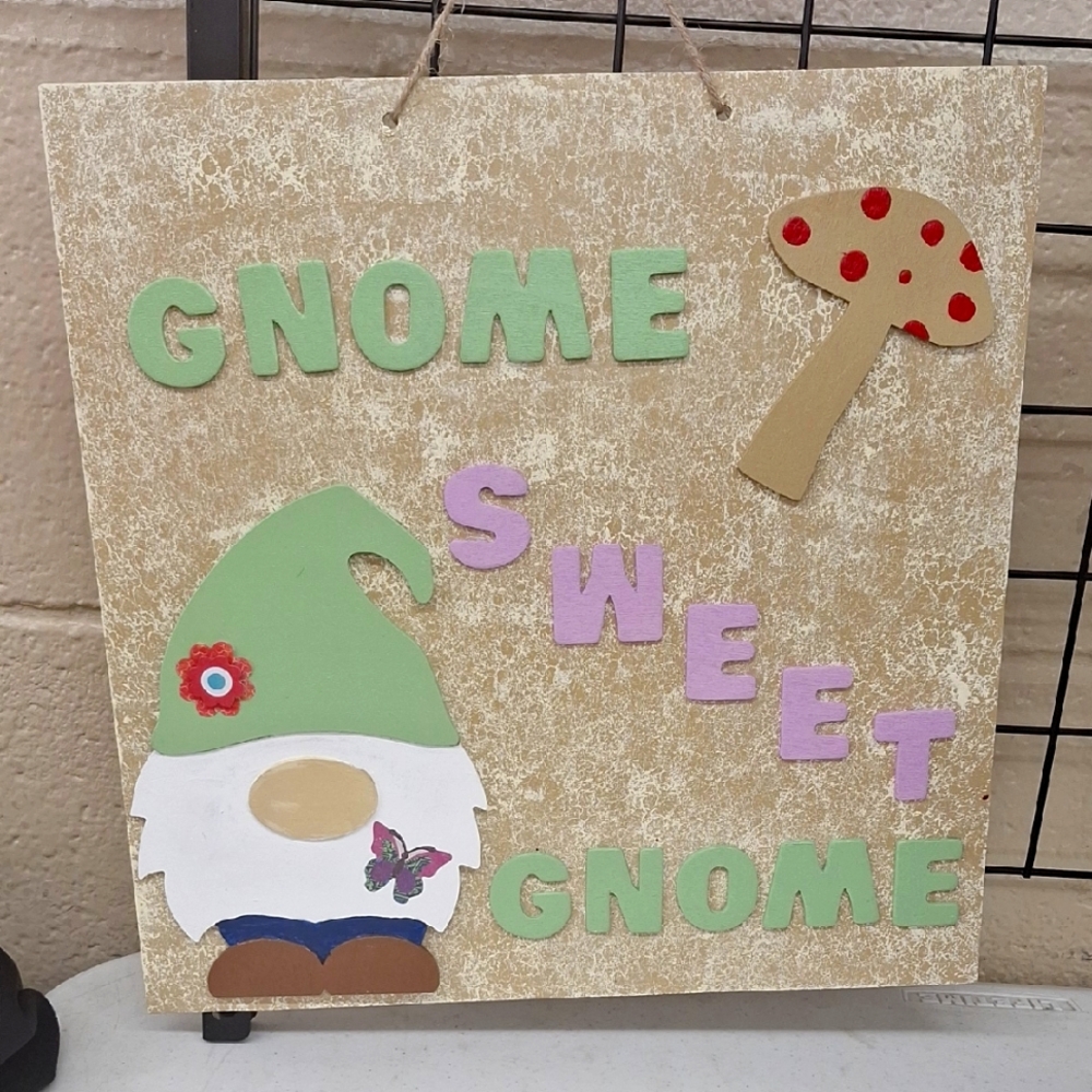 Gnome Sweet Gnome Wall Art